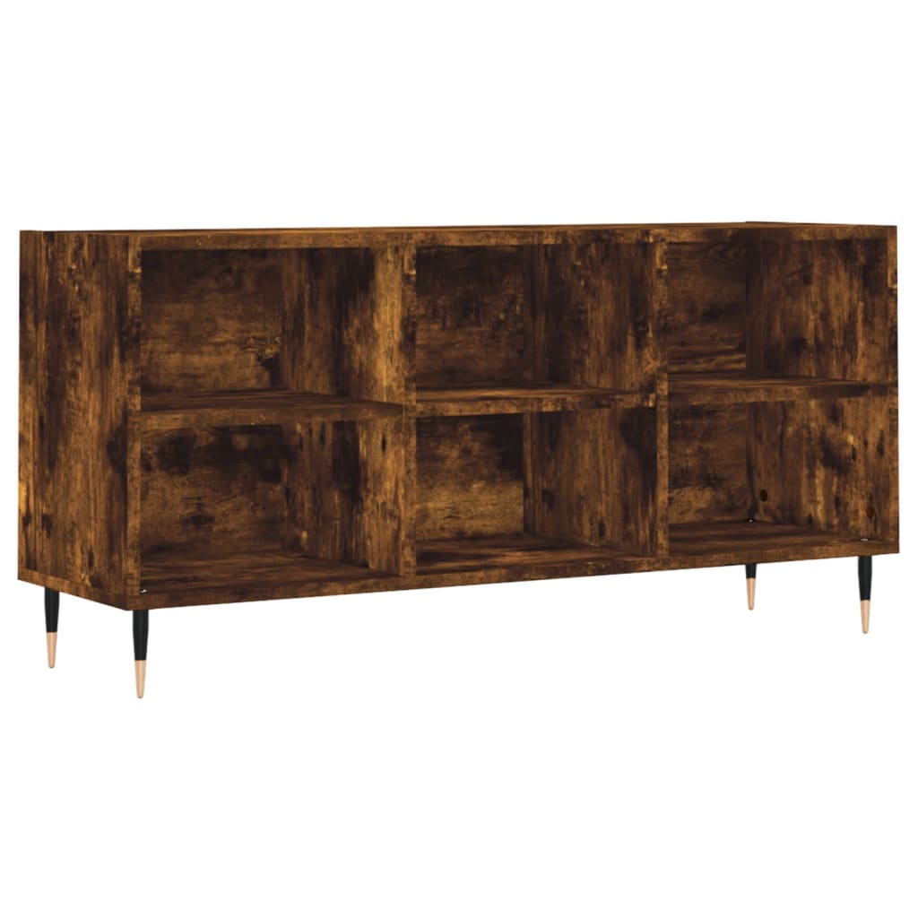 Tv Skříňka Kouřový Dub 103,5 X 30 X 50 Cm Kompozitní Dřevo