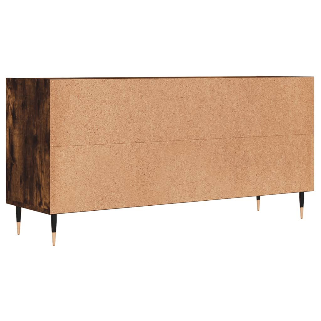 Tv Skříňka Kouřový Dub 103,5 X 30 X 50 Cm Kompozitní Dřevo