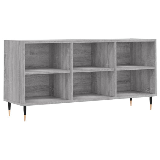 Tv Skříňka Šedá Sonoma 103,5 X 30 X 50 Cm Kompozitní Dřevo