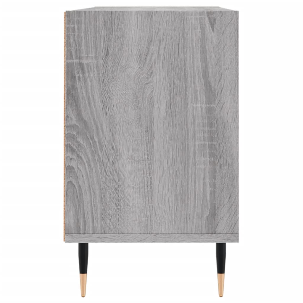 Tv Skříňka Šedá Sonoma 103,5 X 30 X 50 Cm Kompozitní Dřevo