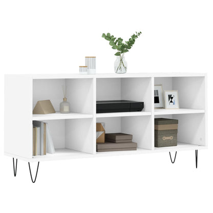 Tv Skříňka Bílá 103,5 X 30 X 50 Cm Kompozitní Dřevo