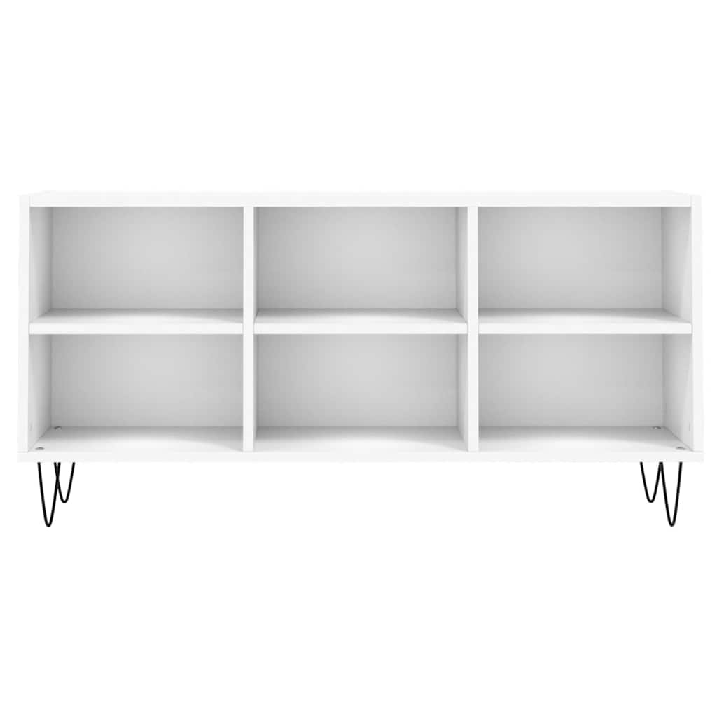 Tv Skříňka Bílá 103,5 X 30 X 50 Cm Kompozitní Dřevo