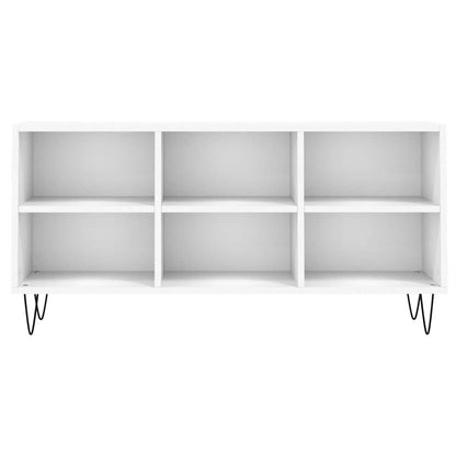 Tv Skříňka Bílá 103,5 X 30 X 50 Cm Kompozitní Dřevo