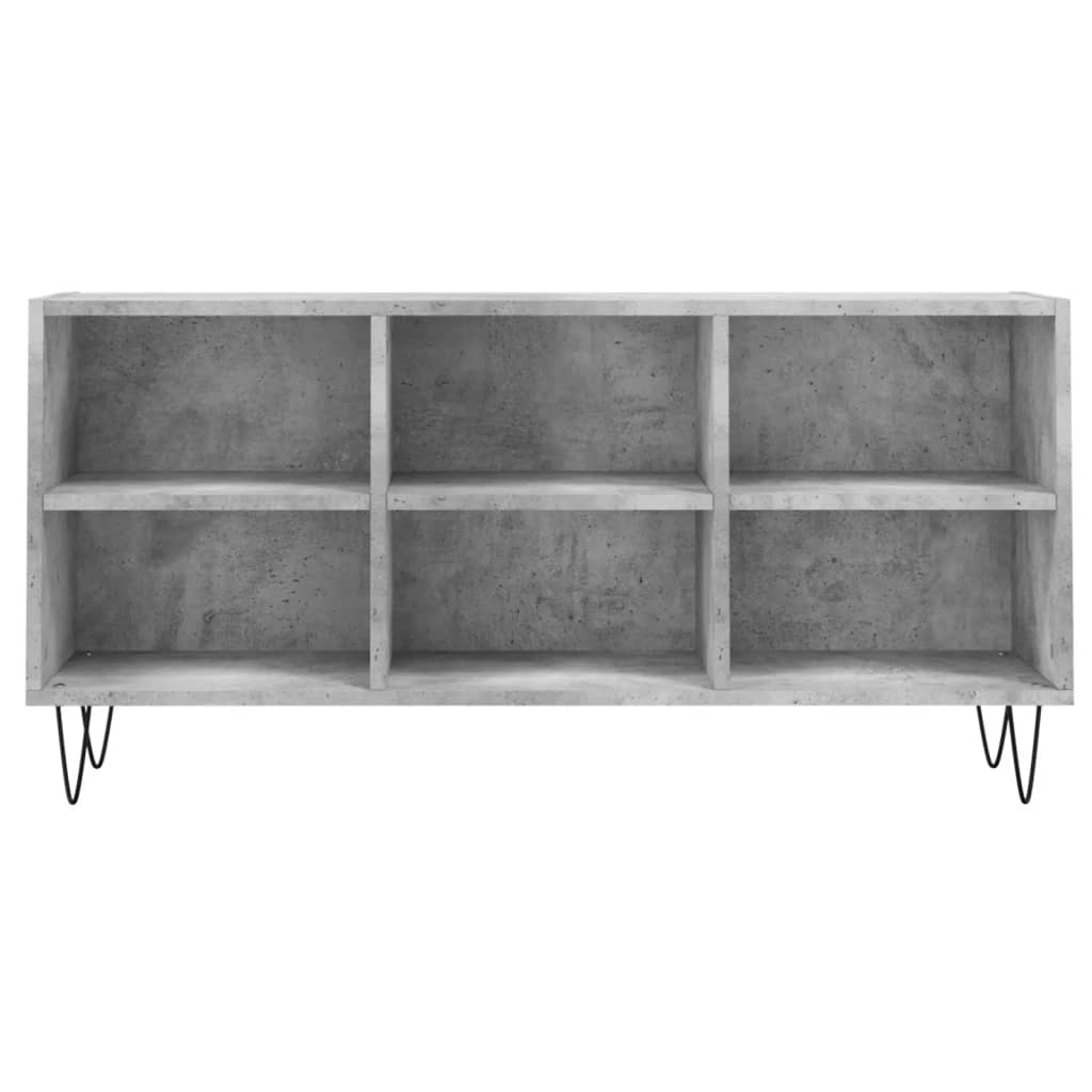 Tv Skříňka Betonově Šedá 103,5 X 30 X 50 Cm Kompozitní Dřevo