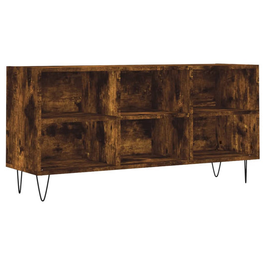 Tv Skříňka Kouřový Dub 103,5 X 30 X 50 Cm Kompozitní Dřevo