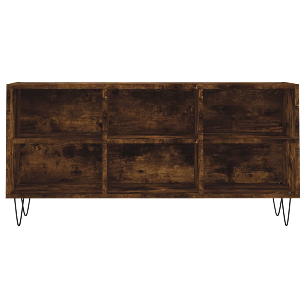 Tv Skříňka Kouřový Dub 103,5 X 30 X 50 Cm Kompozitní Dřevo