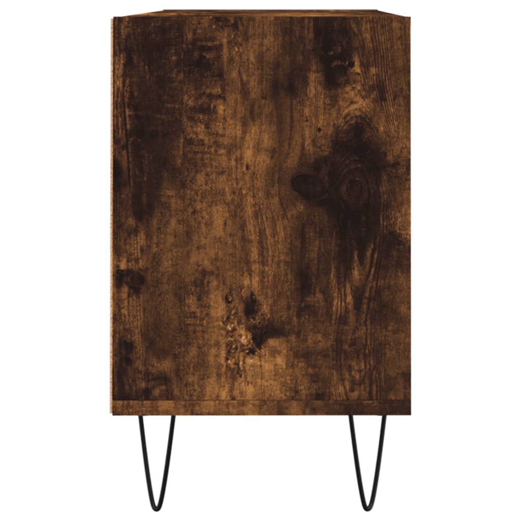 Tv Skříňka Kouřový Dub 103,5 X 30 X 50 Cm Kompozitní Dřevo