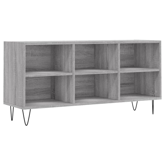 Tv Skříňka Šedá Sonoma 103,5 X 30 X 50 Cm Kompozitní Dřevo