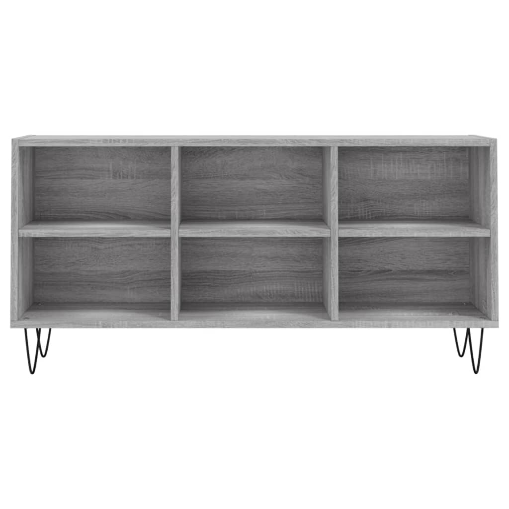 Tv Skříňka Šedá Sonoma 103,5 X 30 X 50 Cm Kompozitní Dřevo