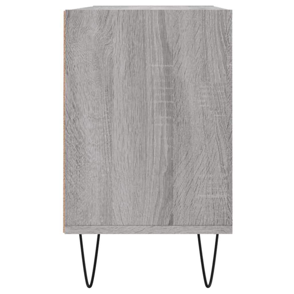 Tv Skříňka Šedá Sonoma 103,5 X 30 X 50 Cm Kompozitní Dřevo