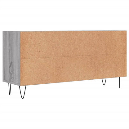 Tv Skříňka Šedá Sonoma 103,5 X 30 X 50 Cm Kompozitní Dřevo