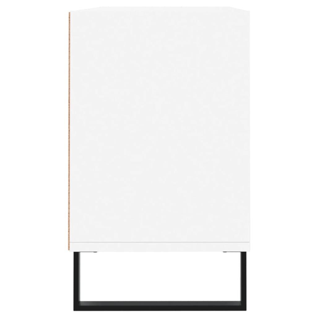 Tv Skříňka Bílá 103,5 X 30 X 50 Cm Kompozitní Dřevo