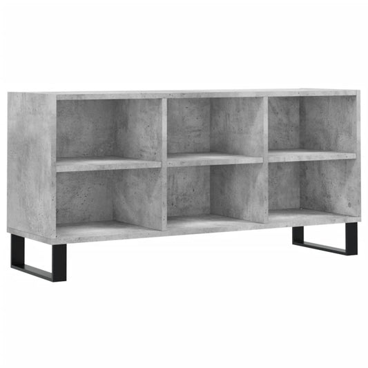 Tv Skříňka Betonově Šedá 103,5 X 30 X 50 Cm Kompozitní Dřevo