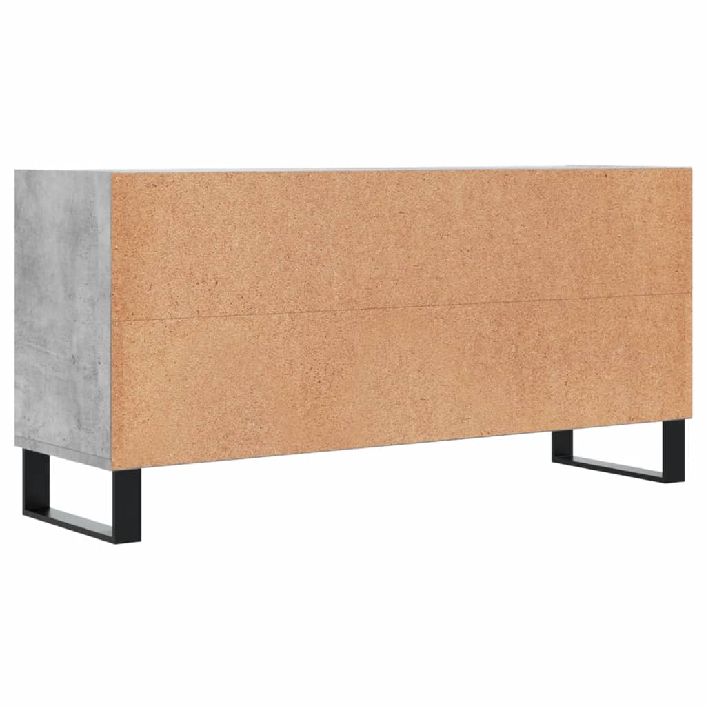 Tv Skříňka Betonově Šedá 103,5 X 30 X 50 Cm Kompozitní Dřevo