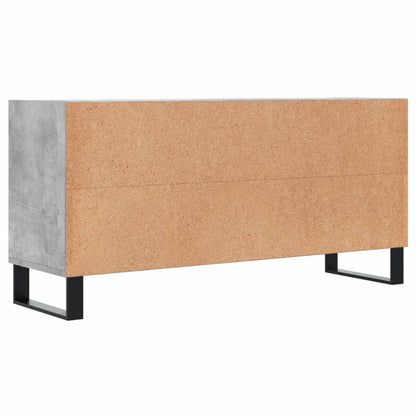 Tv Skříňka Betonově Šedá 103,5 X 30 X 50 Cm Kompozitní Dřevo