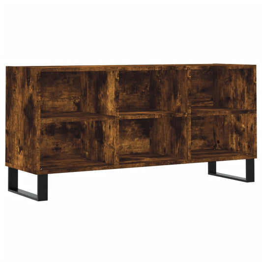 Tv Skříňka Kouřový Dub 103,5 X 30 X 50 Cm Kompozitní Dřevo