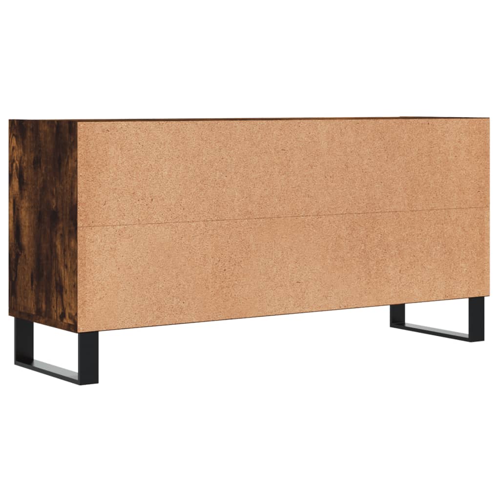 Tv Skříňka Kouřový Dub 103,5 X 30 X 50 Cm Kompozitní Dřevo