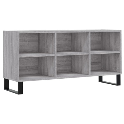 Tv Skříňka Šedá Sonoma 103,5 X 30 X 50 Cm Kompozitní Dřevo