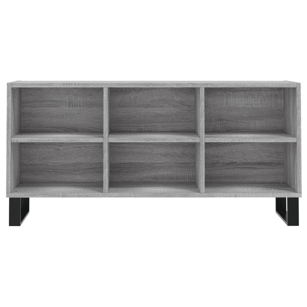 Tv Skříňka Šedá Sonoma 103,5 X 30 X 50 Cm Kompozitní Dřevo