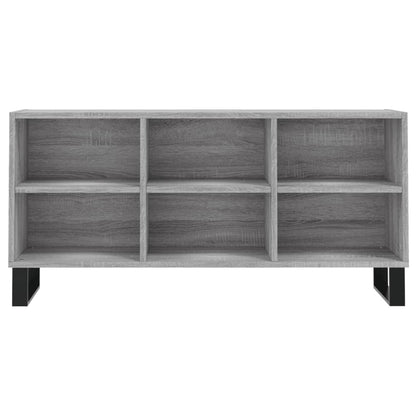 Tv Skříňka Šedá Sonoma 103,5 X 30 X 50 Cm Kompozitní Dřevo