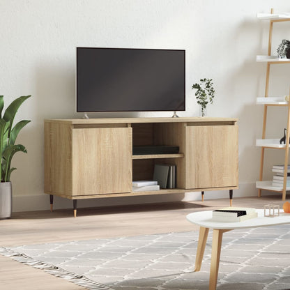 Tv Skříňka 104 X 35 X 50 Cm Kompozitní Dřevo