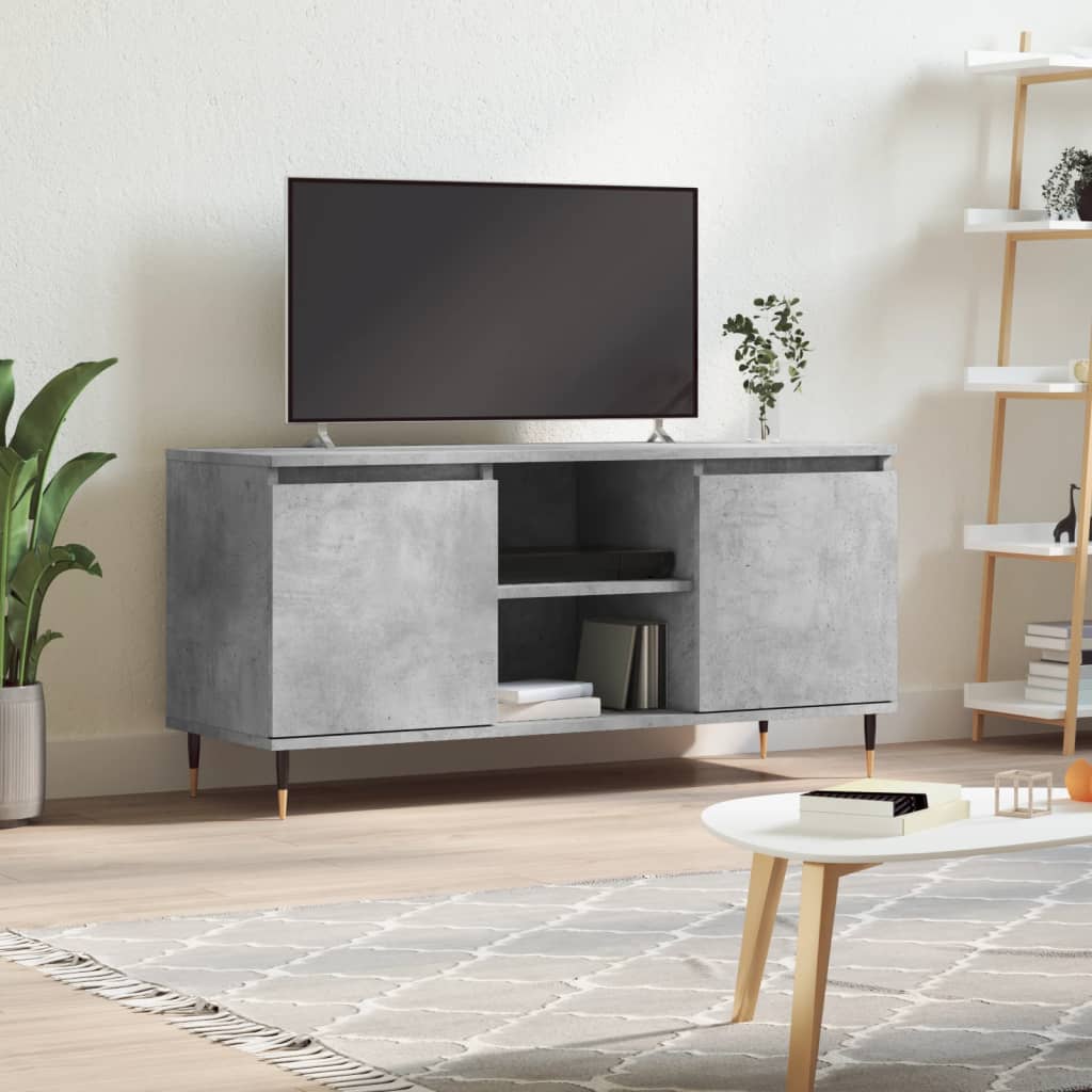 Tv Skříňka 104 X 35 X 50 Cm Kompozitní Dřevo