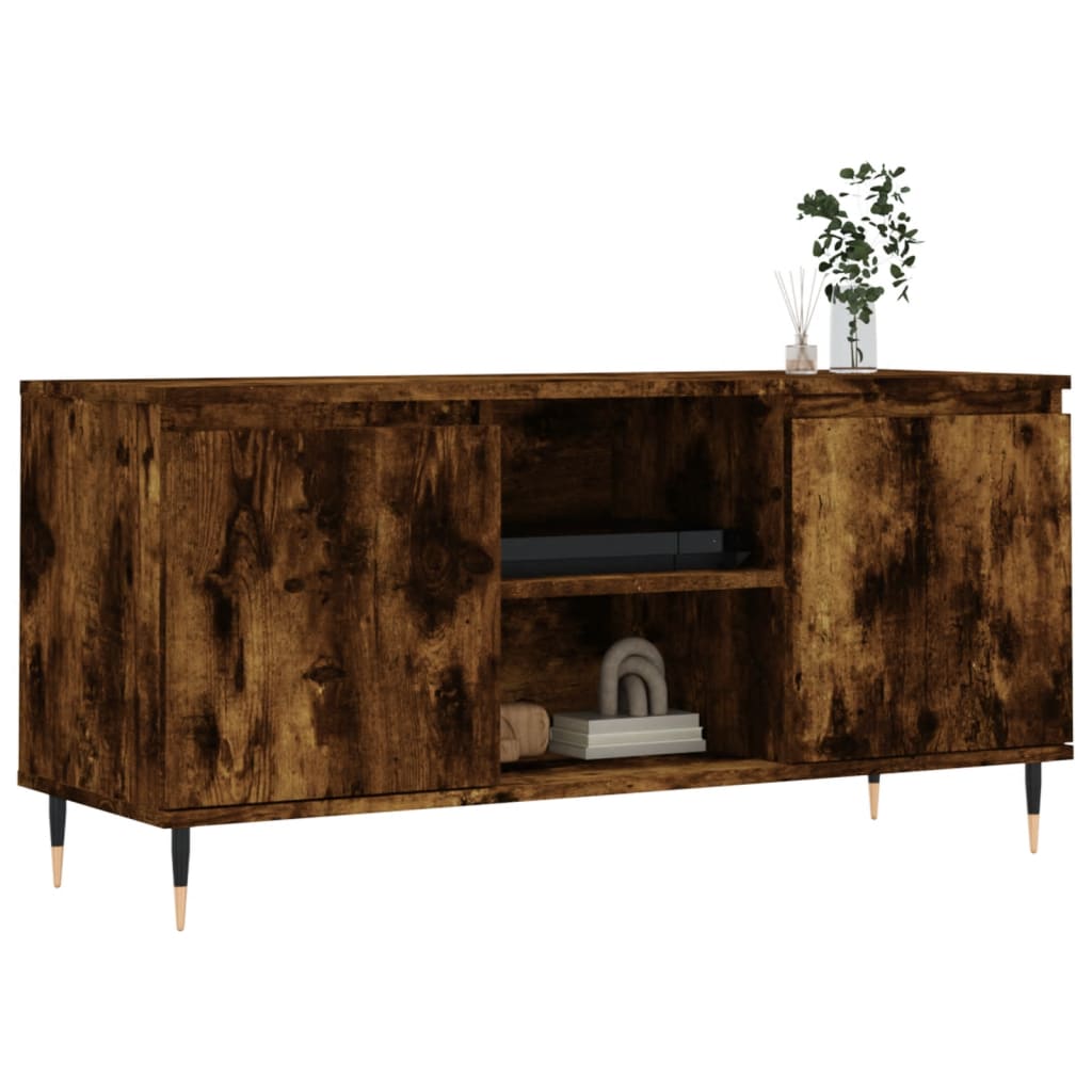 Tv Skříňka 104 X 35 X 50 Cm Kompozitní Dřevo