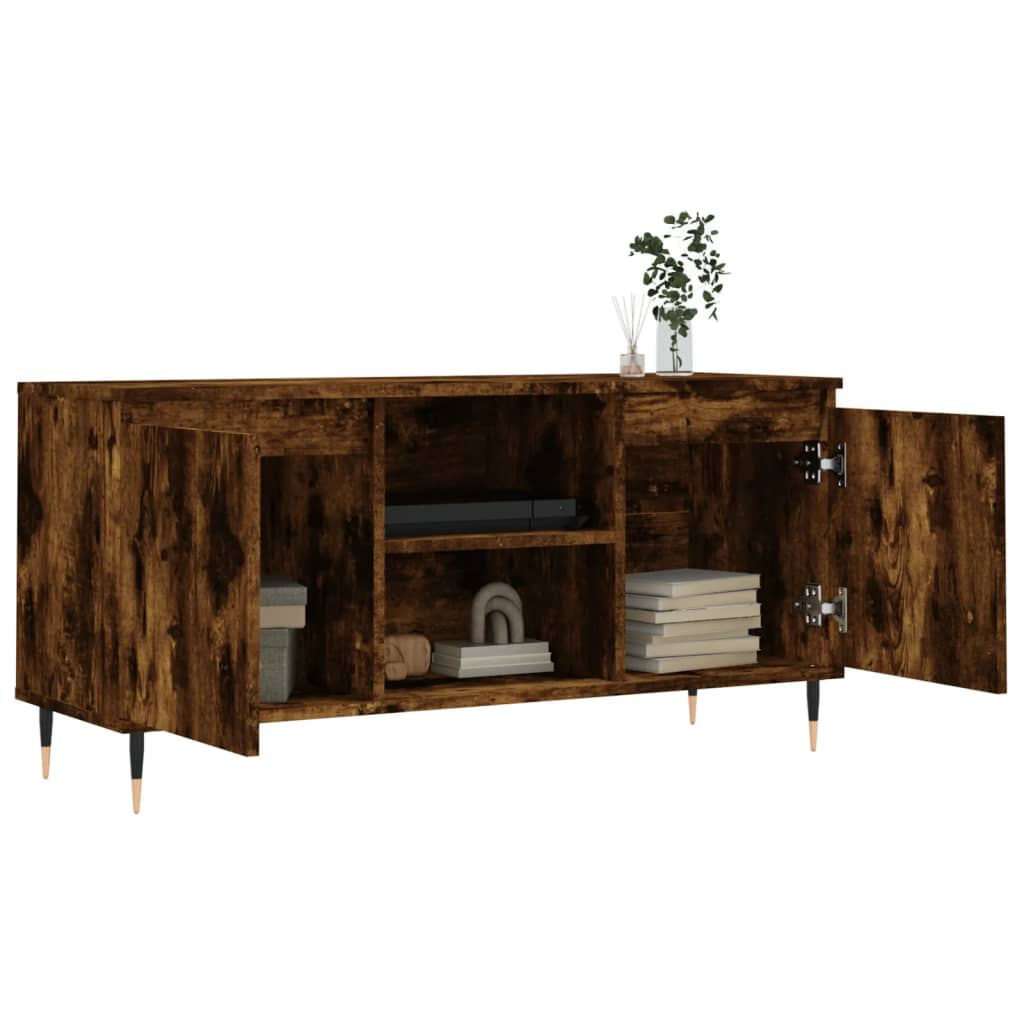 Tv Skříňka 104 X 35 X 50 Cm Kompozitní Dřevo
