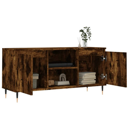 Tv Skříňka 104 X 35 X 50 Cm Kompozitní Dřevo