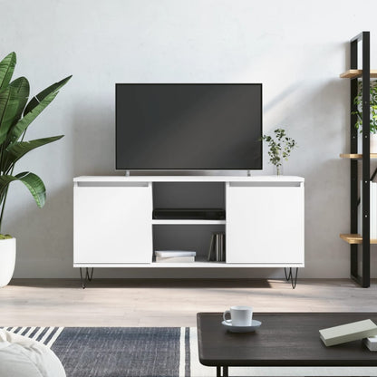 Tv Skříňka Šedá Sonoma 104 X 35 X 50 Cm Kompozitní Dřevo