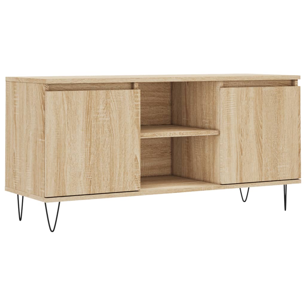 Tv Skříňka Dub Sonoma 104 X 35 X 50 Cm Kompozitní Dřevo