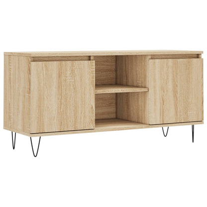 Tv Skříňka Dub Sonoma 104 X 35 X 50 Cm Kompozitní Dřevo