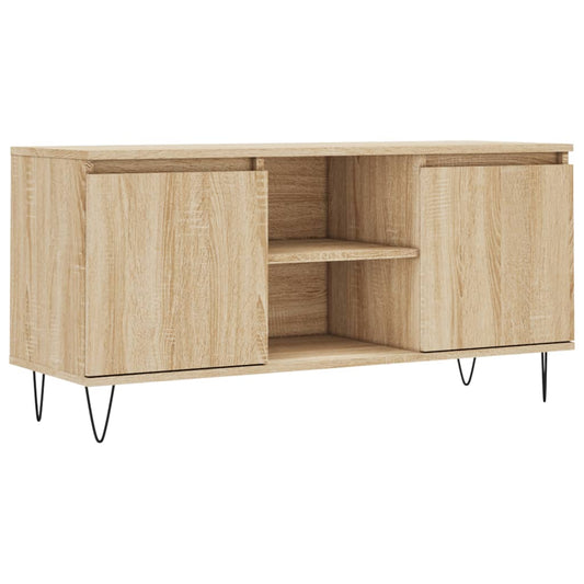 Tv Skříňka Dub Sonoma 104 X 35 X 50 Cm Kompozitní Dřevo
