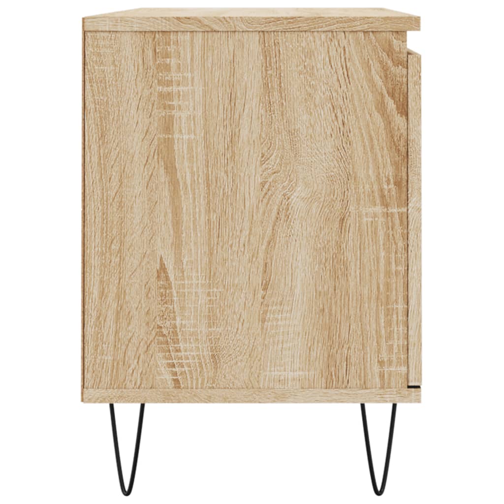 Tv Skříňka Dub Sonoma 104 X 35 X 50 Cm Kompozitní Dřevo