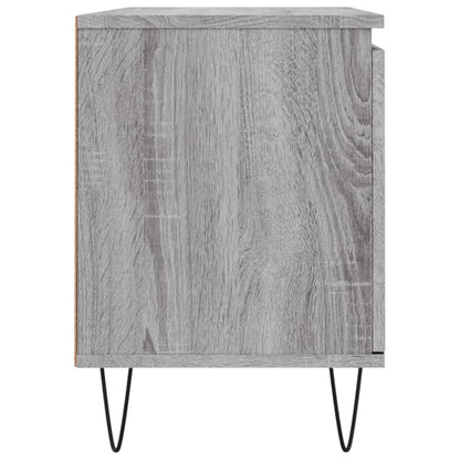 Tv Skříňka Šedá Sonoma 104 X 35 X 50 Cm Kompozitní Dřevo
