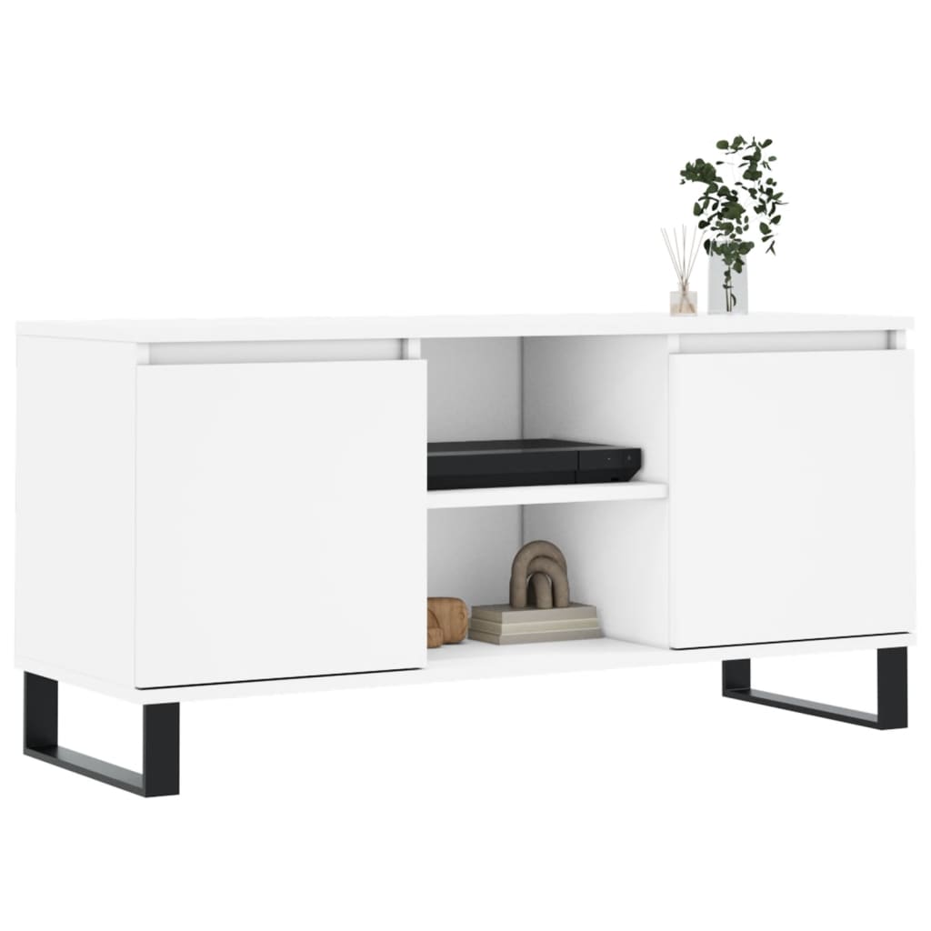 Tv Skříňka 104 X 35 X 50 Cm Kompozitní Dřevo
