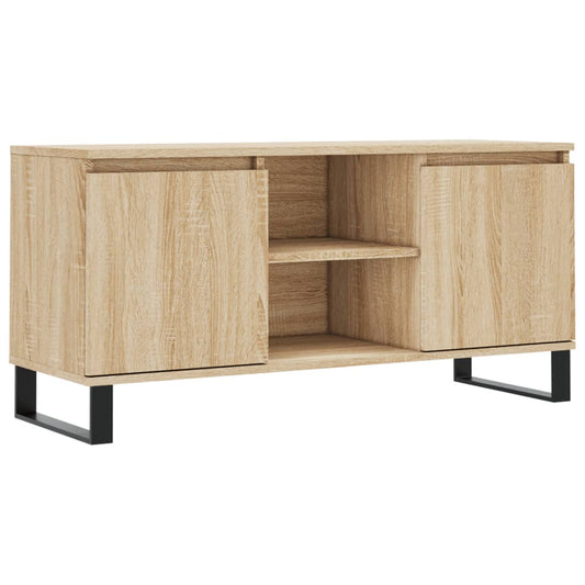 Tv Skříňka Dub Sonoma 104 X 35 X 50 Cm Kompozitní Dřevo