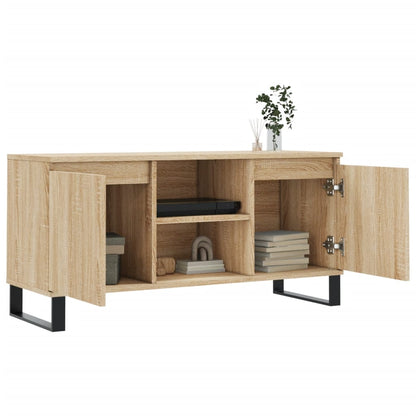 Tv Skříňka Dub Sonoma 104 X 35 X 50 Cm Kompozitní Dřevo