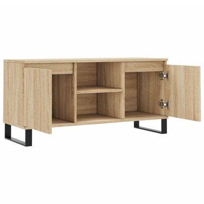 Tv Skříňka Dub Sonoma 104 X 35 X 50 Cm Kompozitní Dřevo