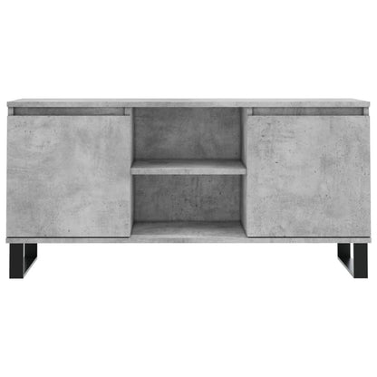 Tv Skříňka Betonově Šedá 104 X 35 X 50 Cm Kompozitní Dřevo