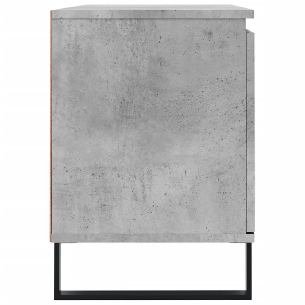 Tv Skříňka Betonově Šedá 104 X 35 X 50 Cm Kompozitní Dřevo