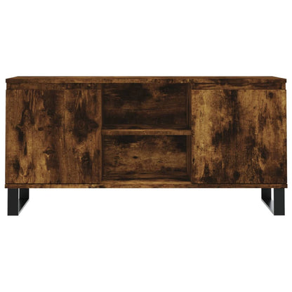 Tv Skříňka Kouřový Dub 104 X 35 X 50 Cm Kompozitní Dřevo