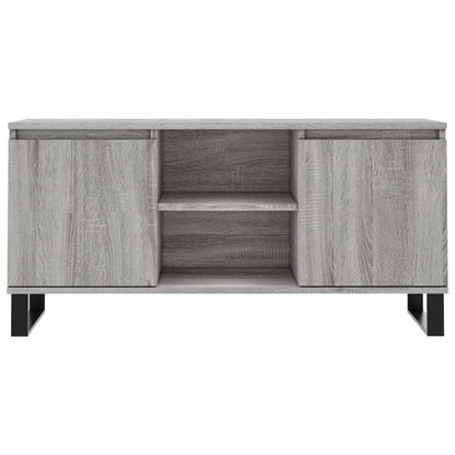 Tv Skříňka Šedá Sonoma 104 X 35 X 50 Cm Kompozitní Dřevo