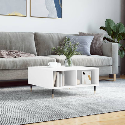 Konferenční Stolek Betonově Šedý 60X60X30 Cm Kompozitní Dřevo