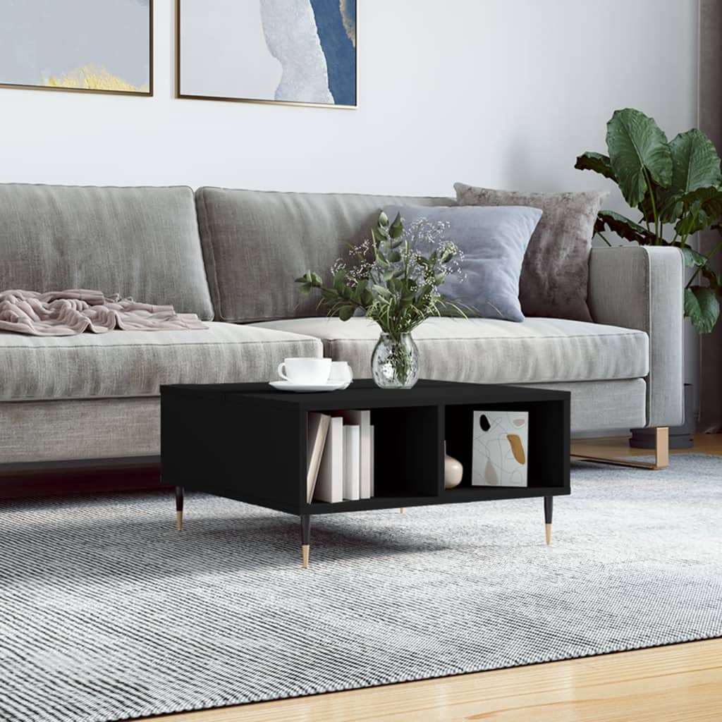 Konferenční Stolek Betonově Šedý 60X60X30 Cm Kompozitní Dřevo