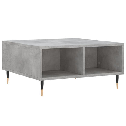 Konferenční Stolek Betonově Šedý 60X60X30 Cm Kompozitní Dřevo