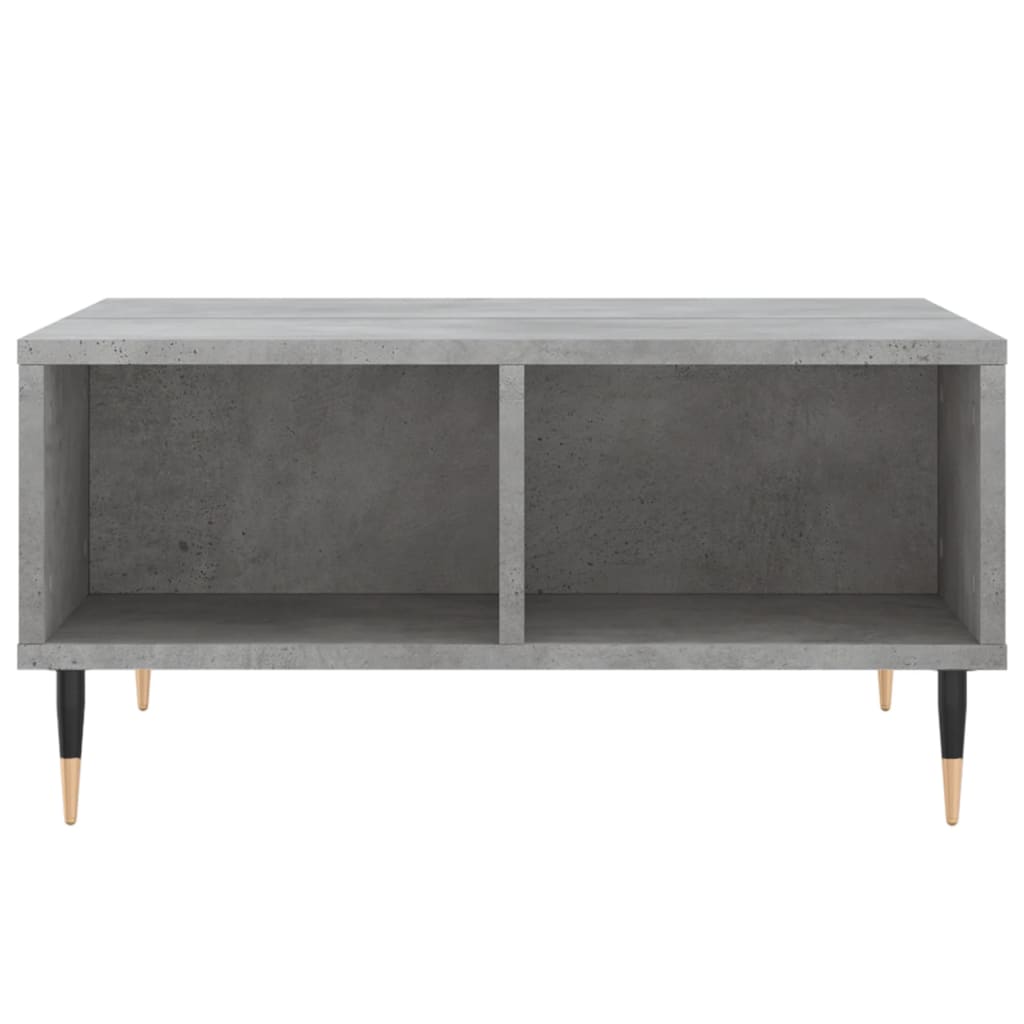 Konferenční Stolek Betonově Šedý 60X60X30 Cm Kompozitní Dřevo