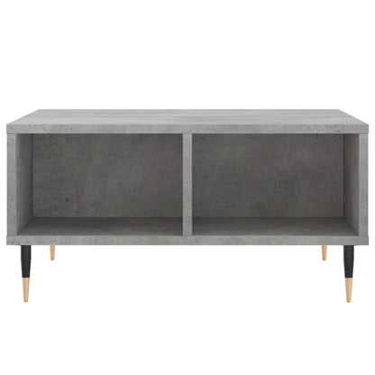 Konferenční Stolek Betonově Šedý 60X60X30 Cm Kompozitní Dřevo