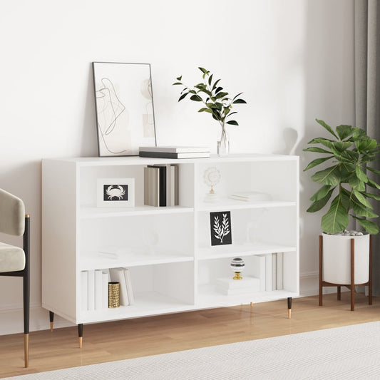 Příborník Bílý 103,5 X 35 X 70 Cm Kompozitní Dřevo