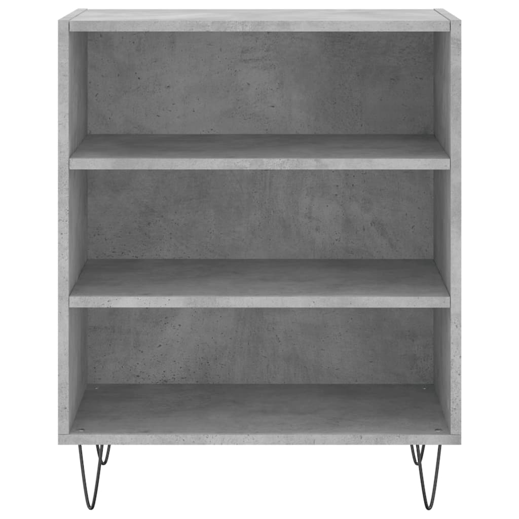 Příborník Betonově Šedý 57 X 35 X 70 Cm Kompozitní Dřevo